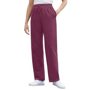 Woman Within Better Fleece Drawstring Sweatpants Size 4X (34/36) Petite New